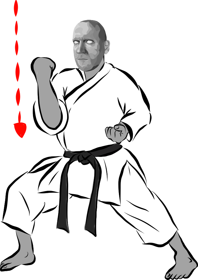 Otoshi hiji-ate (Dropping Elbow Strike)